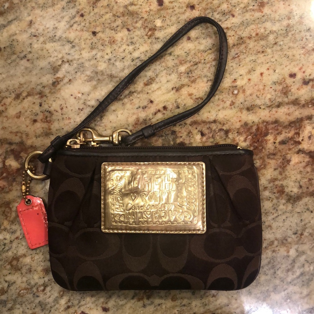 Coach wristlet